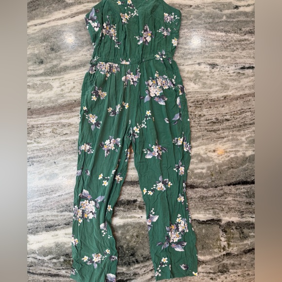 Jaase Green Floral Jumpsuit - Picture 3 of 5